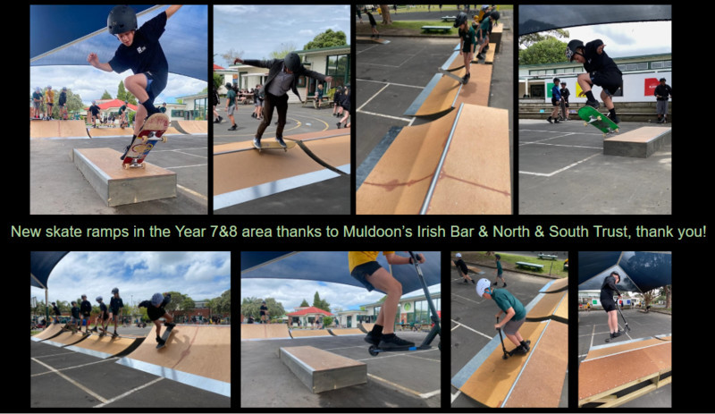 Skate Ramps - Thank you Muldoon's Irish Bar and North & South Trust