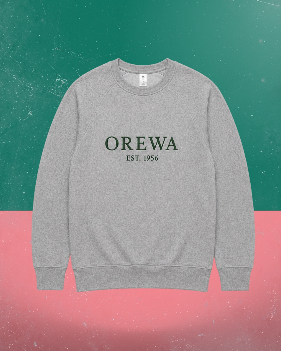 Grey Marle Crew Neck Sweatshirt